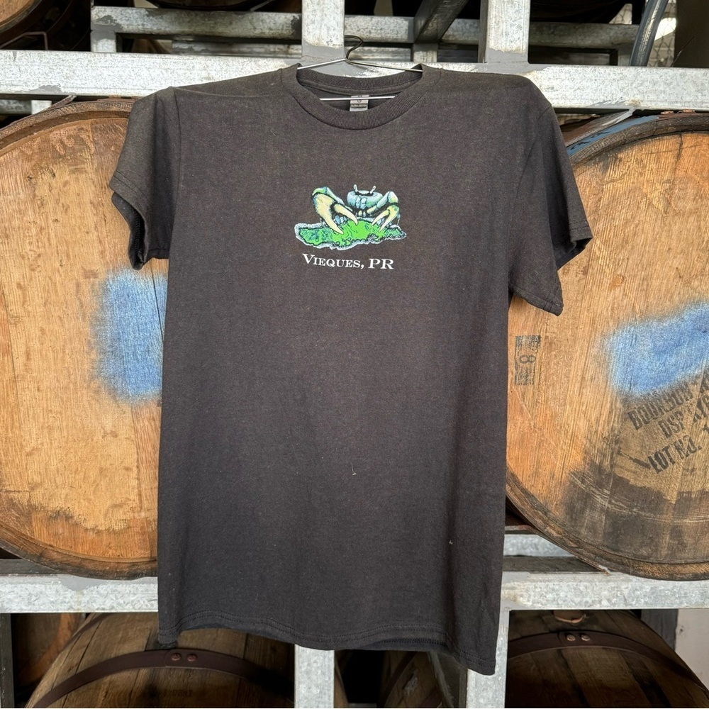 Crab Island Rum Distillery vieques Puerto Rico shirt